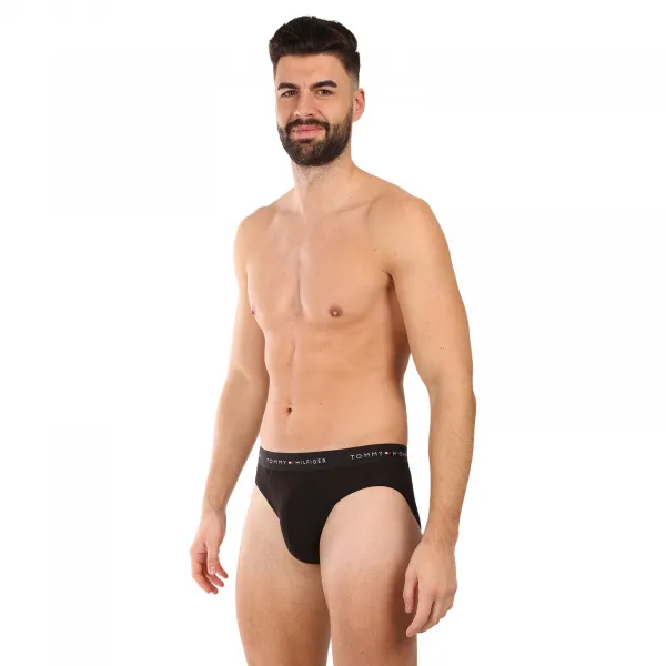 3PACK pánske slipy Tommy Hilfiger čierné (UM0UM03471 0WE) S