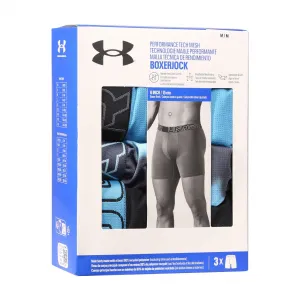 3PACK pánske boxerky Under Armour viacfarebné (1383885 494) S, trenky