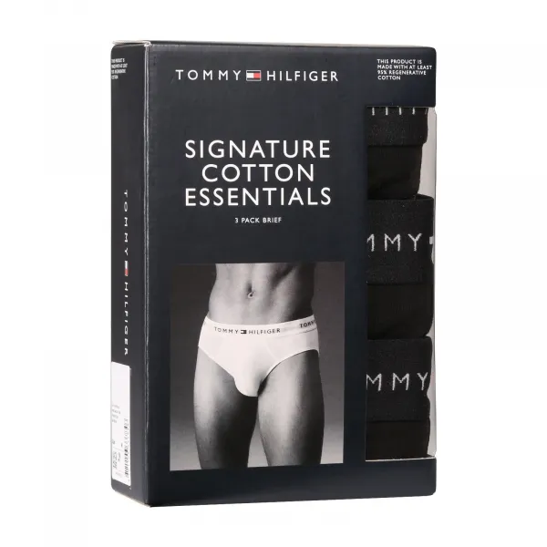 3PACK pánske slipy Tommy Hilfiger čierné (UM0UM03471 0WE) S