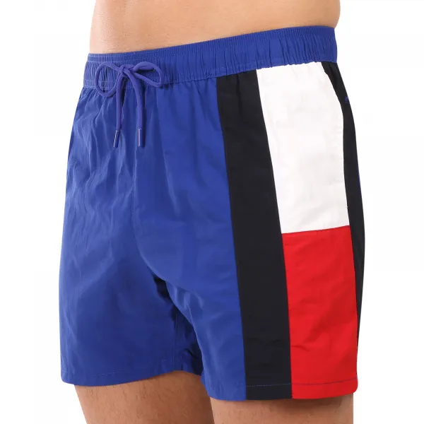 Pánske plavky Tommy Hilfiger modré (UM0UM03483 D03) L