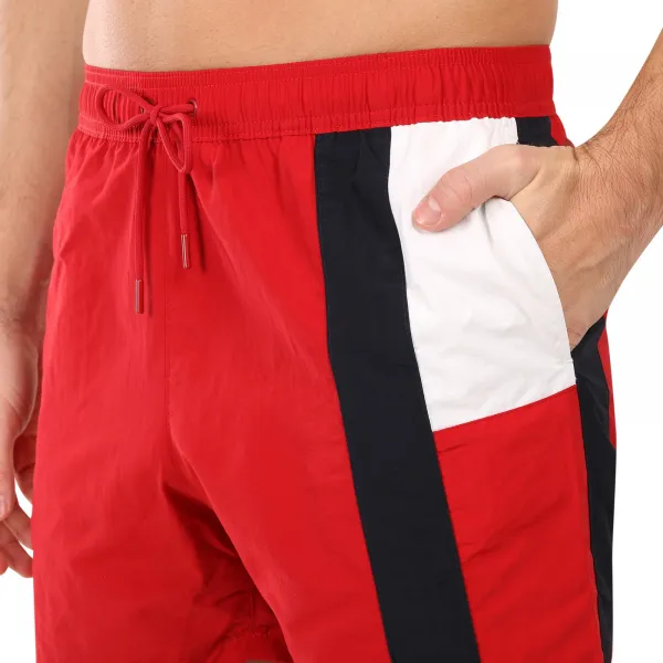 Pánske plavky Tommy Hilfiger červené (UM0UM03483 XLD) M