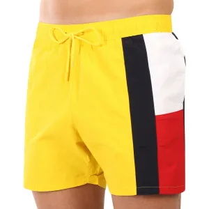 Pánske plavky Tommy Hilfiger žlté (UM0UM03483 ZGY) M