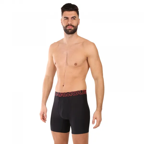 3PACK pánske boxerky Under Armour čierné (1383884 005) M, trenky