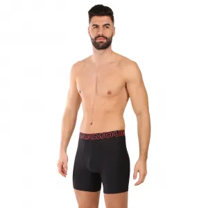 3PACK pánske boxerky Under Armour čierné (1383884 005) M, trenky