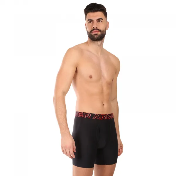 3PACK pánske boxerky Under Armour čierné (1383884 005) M, trenky