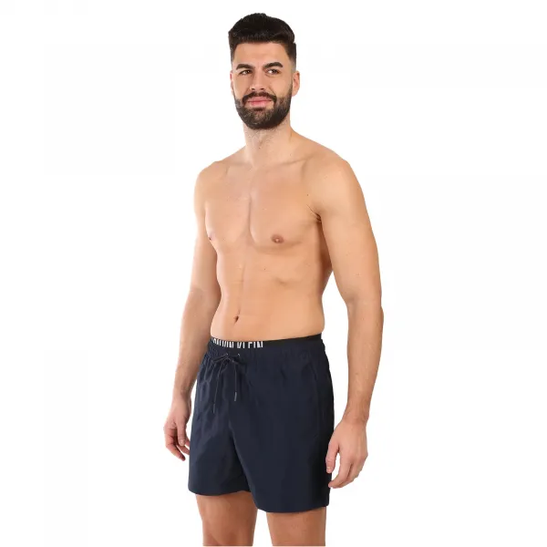 Pánske plavky Calvin Klein tmavo modré (KM0KM01093-CEF) L