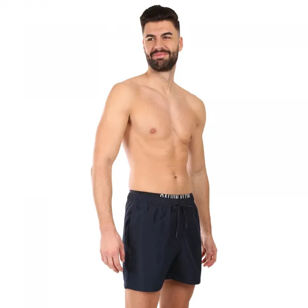 Pánske plavky Calvin Klein tmavo modré (KM0KM01093-CEF) L
