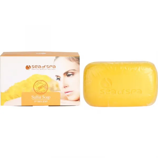 Sea of Spa Essential Dead Sea Treatment tuhé mydlo so sírou 125 g