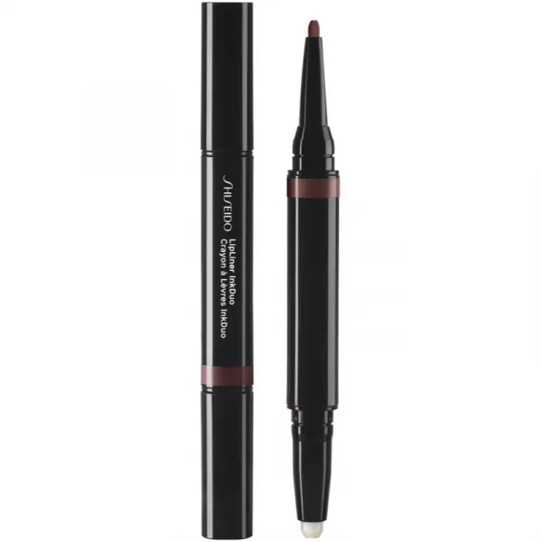 Shiseido LipLiner InkDuo rúž a kontúrovacia ceruzka na pery s balzamom odtieň 12 Espresso 1.1 g
