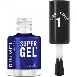 Rimmel Super Gel gélový lak na nechty bez použitia UV/LED lampy odtieň 101 Galapagos 12 ml