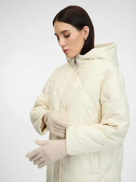Beige and Blue Women's Gloves 2 pcs ORSAY - Women's