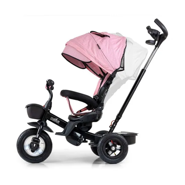 Detská trojkolka Milly Mally Movie black-pink