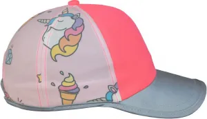 Korntex set reflexná šiltovka a zaťahovacie vrecko - unicorn