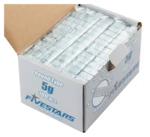 REDATS Pozinkované závažie pre ALU disky 5g - 100 pásikov FIVESTARS ROUND