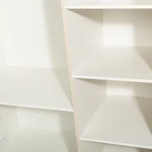 Szynaka Šatníková skriňa Ryga 02 187 cm dub Riva/šedá