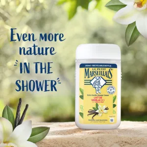 Le Petit Marseillais Vanilla Milk BIO krémový sprchový gél 250 ml