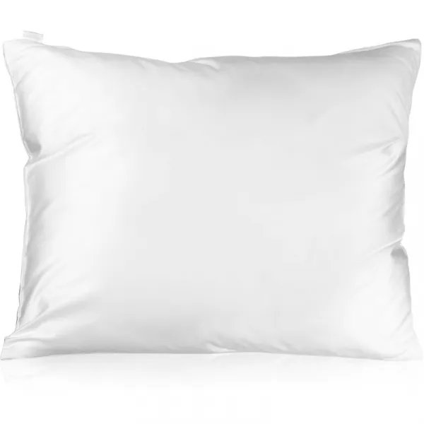 BrushArt Hair Satin pillowcase obliečka na vankúš satén White 50x60 cm