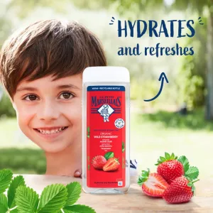 Le Petit Marseillais Organic Wild Strawberry jemný sprchový gel 400 ml