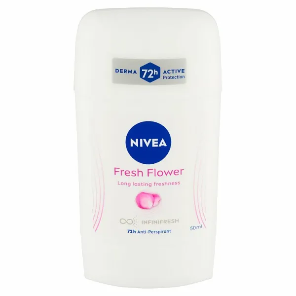 NIVEA Fresh Flower tuhý antiperspitant 50 ml