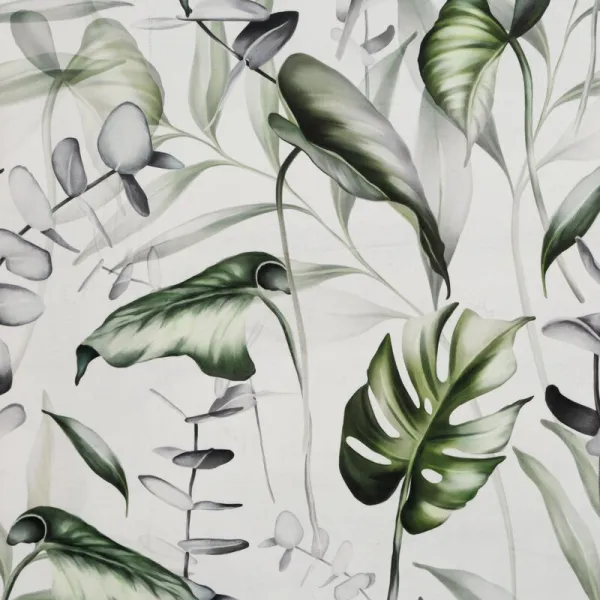 ArtFir Záves ELLEN K | biela/zelená 140 x 250 cm