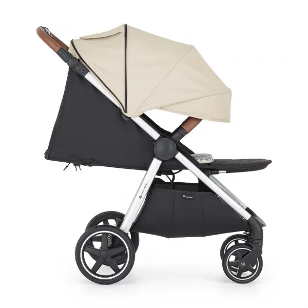 PETITE&MARS Kočík športový Royal3 Silver Sahara Beige