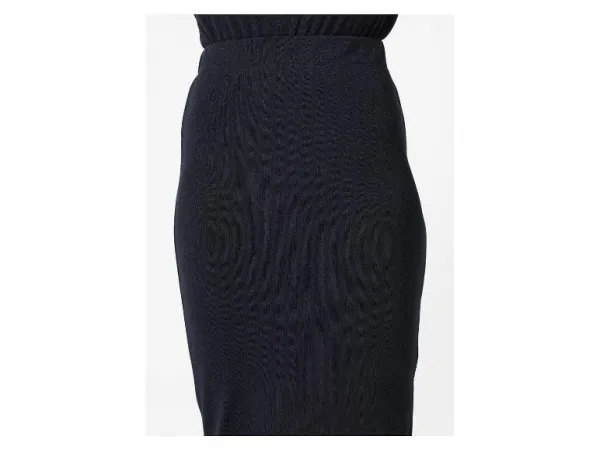 esmara® Dámska midi sukňa (námornícka modrá, S (36/38))