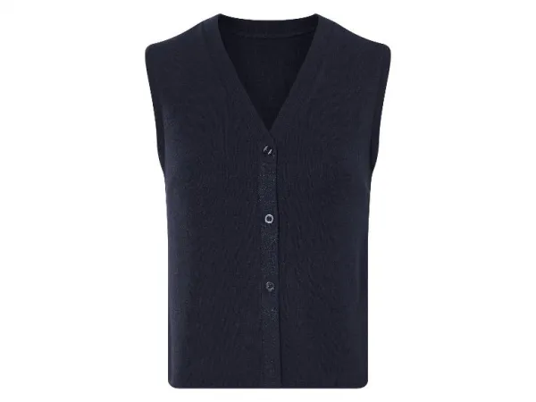 esmara® Dámska vesta (navy modrá, S (36/38))