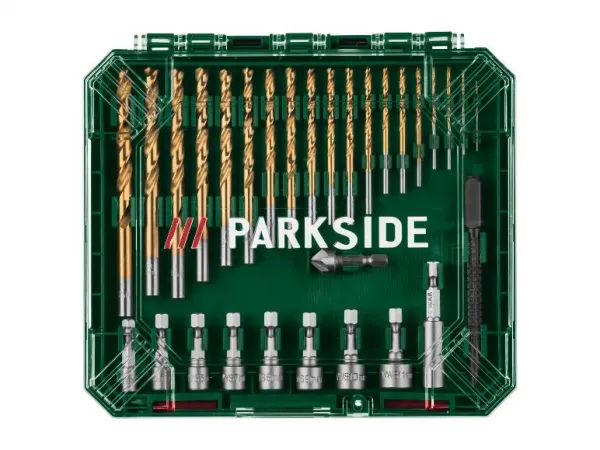 Parkside® Súprava vŕtacích bitov, 75-dielna