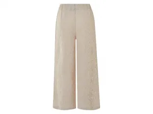 esmara® Dámske nohavice „Wide Leg“ v 7/8 dĺžke