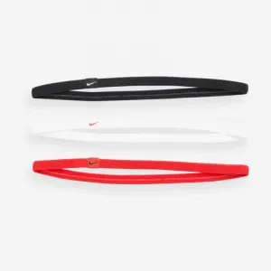 Čelenka NIKE ELASTIC HAIRBANDS 3PK BK WH UR