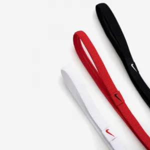 Čelenka NIKE ELASTIC HAIRBANDS 3PK BK WH UR