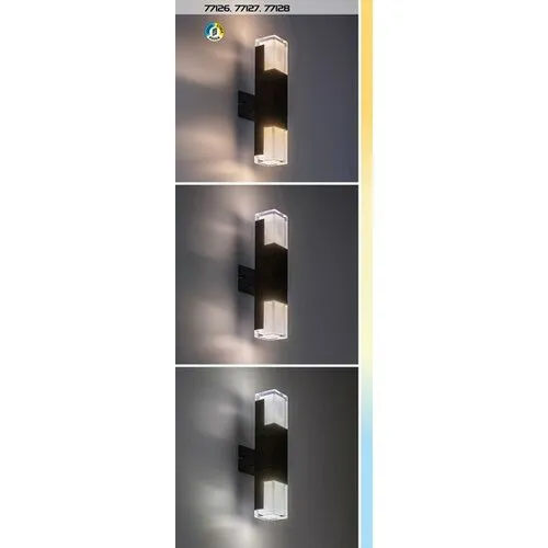 Rabalux 77126 vonkajšie nástenné LED svietidlo Darvas, 7 W, 7 W