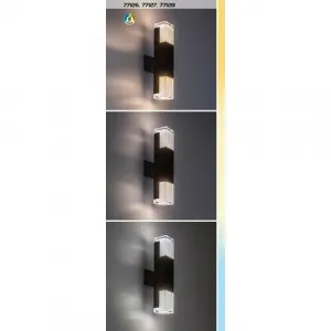 Rabalux 77126 vonkajšie nástenné LED svietidlo Darvas, 7 W, 7 W