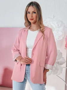 Ružové dámske oversize sako RESIDAL