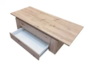 Szynaka Rozkladací konferenčný stolík Corey II 108/153 cm dub artisan