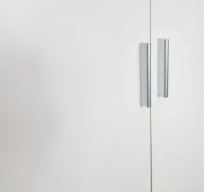 Szynaka Šatníková skriňa Blanka 85 cm biela