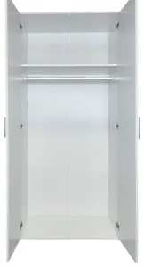 Szynaka Šatníková skriňa Blanka 85 cm biela