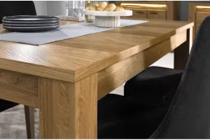 Szynaka Jedálenský rozkladací stôl Velvet II 40 160/250 cm z masívu dub prírodný