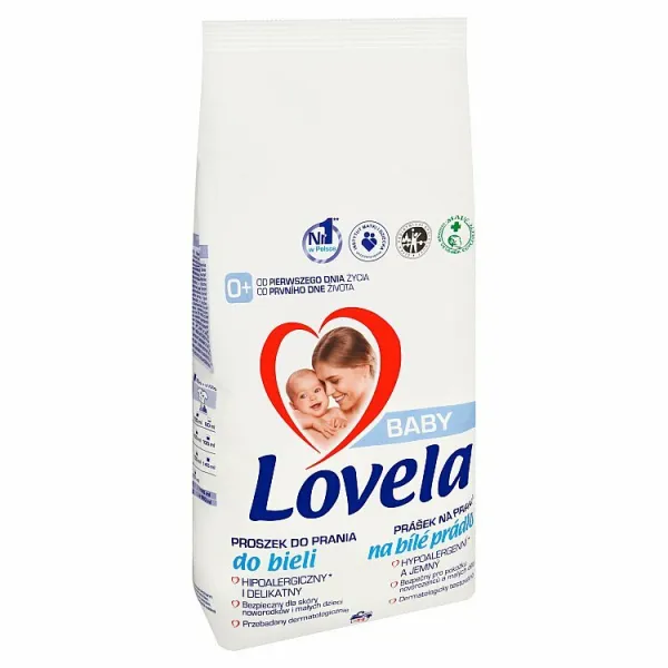 Lovela Baby Prášok na pranie na bielu bielizeň 41 praní 4,1 kg 1ks