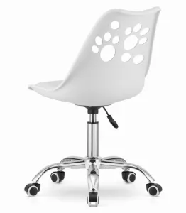 Otočná stolička PRINT - biela 9401 30 00 00