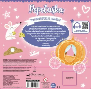 Popoluška - priestorové leporelo s rozprávkou so 6 zvukmi