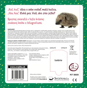 Zvuky pre najmenších Drobné zvieratá