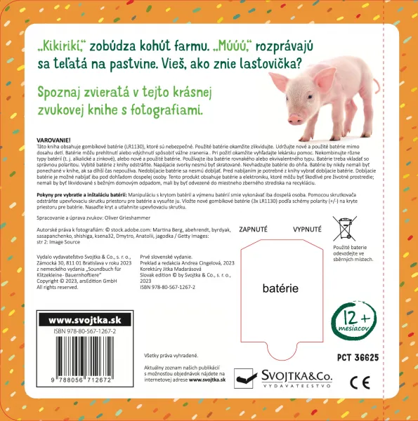 Zvuky pre najmenších Zvieratá z farmy
