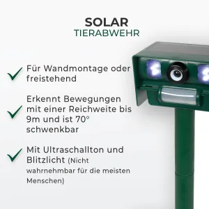 Solárny odpudzovač zvierat