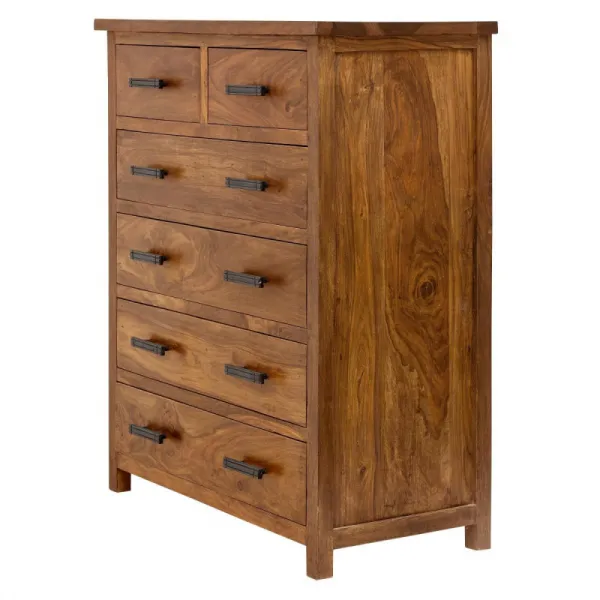indickynabytok.sk - Komoda Rami 90x120x45 indický masív palisander