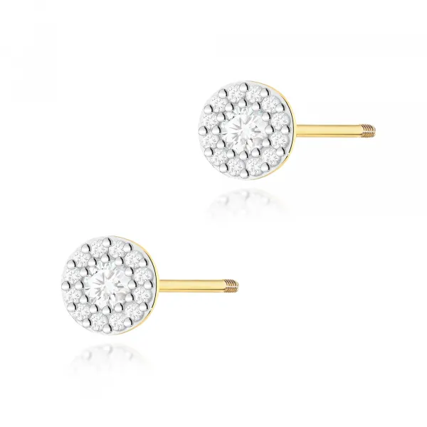 Blink-Blink Napichovacie diamantové náušnice 0.44 ct3134BDB