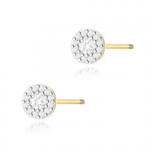 Blink-Blink Napichovacie diamantové náušnice 0.44 ct3134BDB
