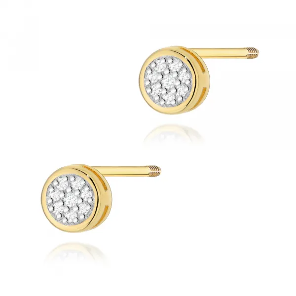 Blink-Blink Napichovacie náušnice s diamantami 0.09 ct3121BDB