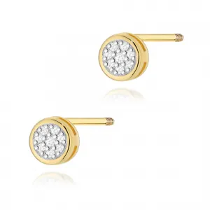 Blink-Blink Napichovacie náušnice s diamantami 0.09 ct3121BDB