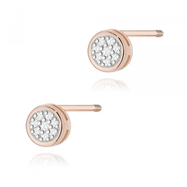 Blink-Blink Napichovacie náušnice s diamantami 0.09 ct3121BDB